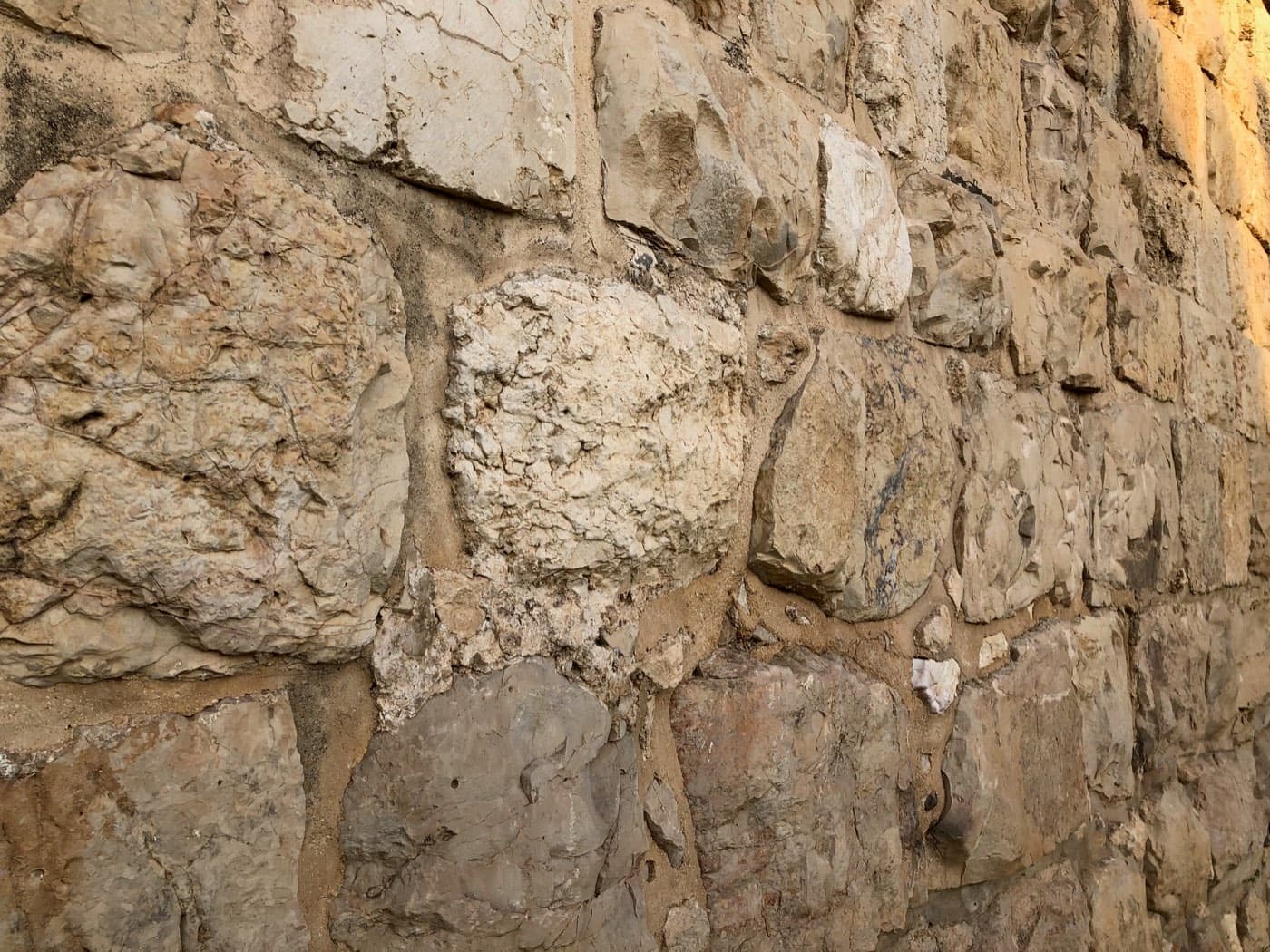 The walls of the Old City of Jerusalem