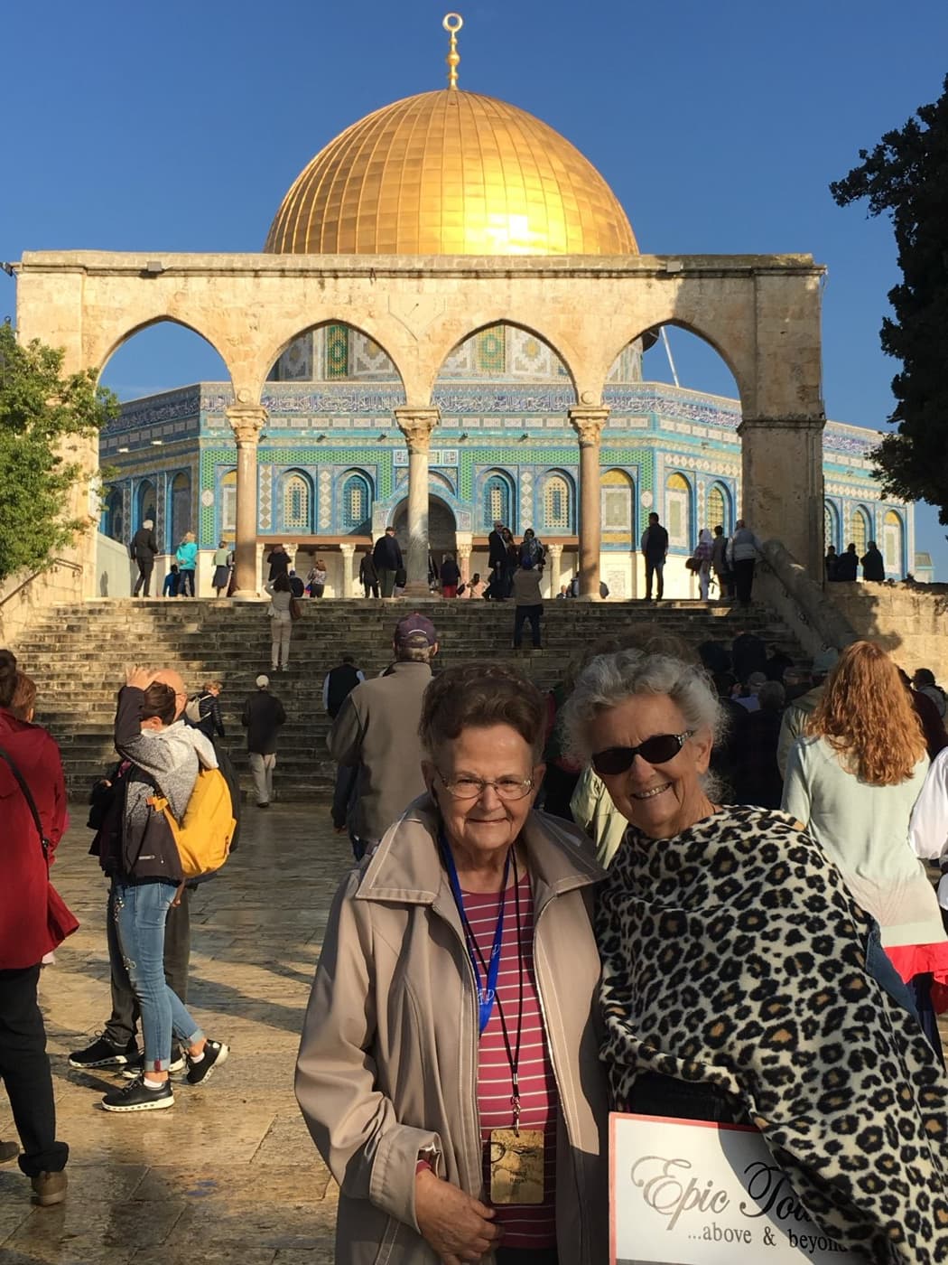 The Dome of the Rock and the Old City of Jerusalem